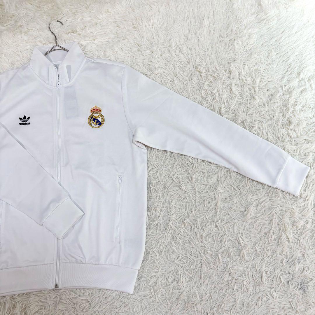 未使用級　adidas レアルマドリード　トレフォイル　トラックジャケット2XL