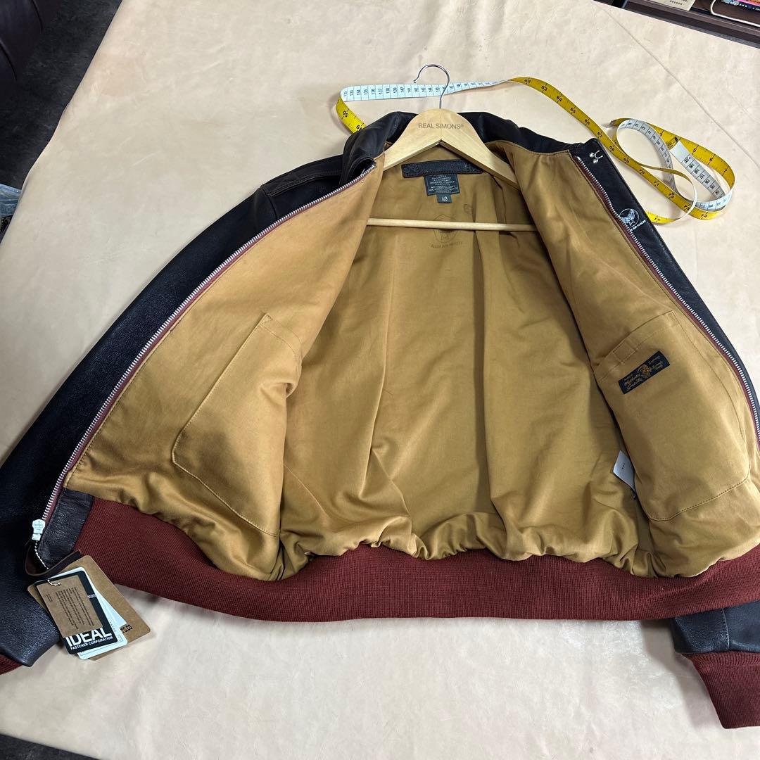 REALSIMONS A-2フライトジャケットLサイズゴートスキン18775新品