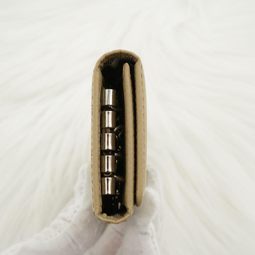 新品未使用品　BURBERRY LONDON キーケース　ノバチェック　ベージュ