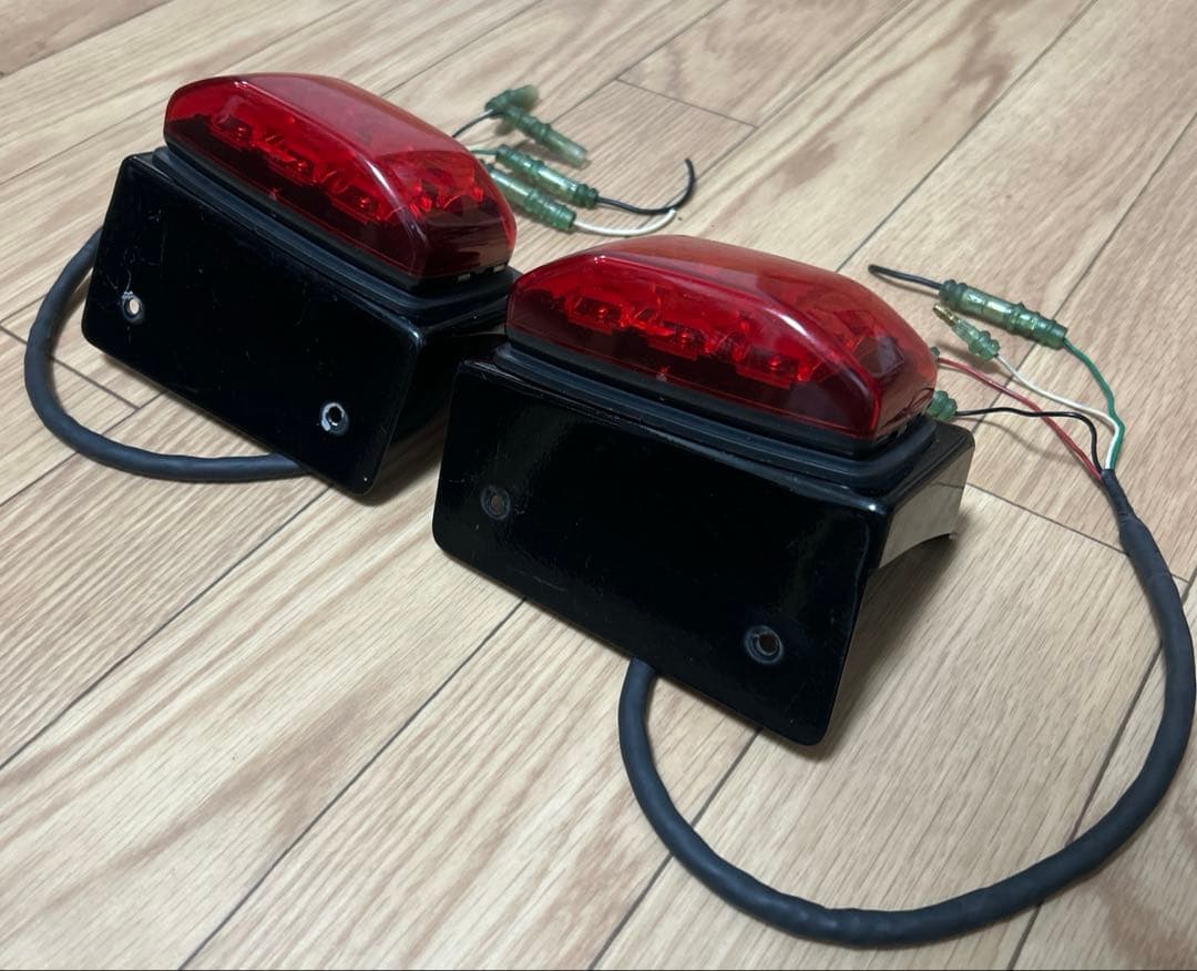 パトライト LED補助警告灯 LP3-M1-R 取付ステー付き 計2点