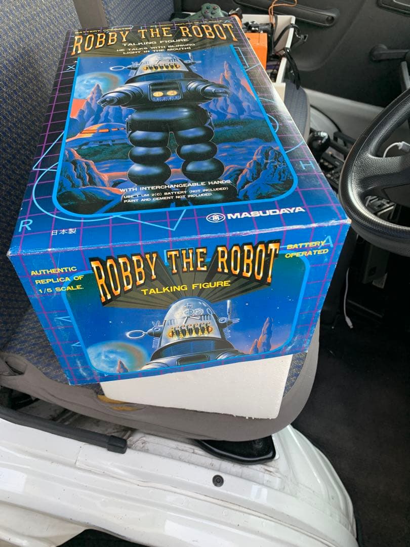 増田屋　ROBBY THE ROBOT TALKING FIGURE　レトロ