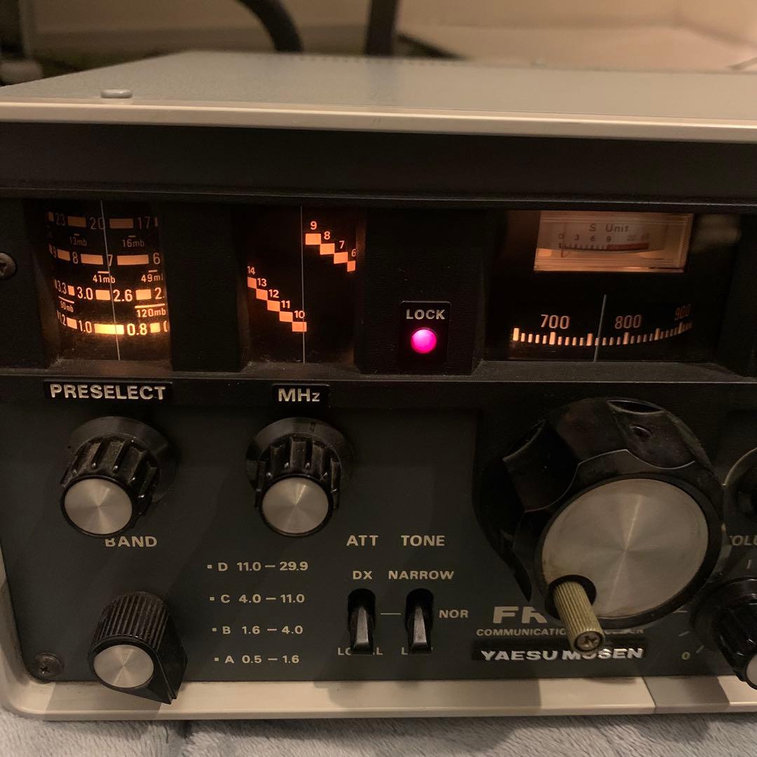 YAESU ヤエス FRG-7 通信型受信機 BCLラジオ ヴィンテージ