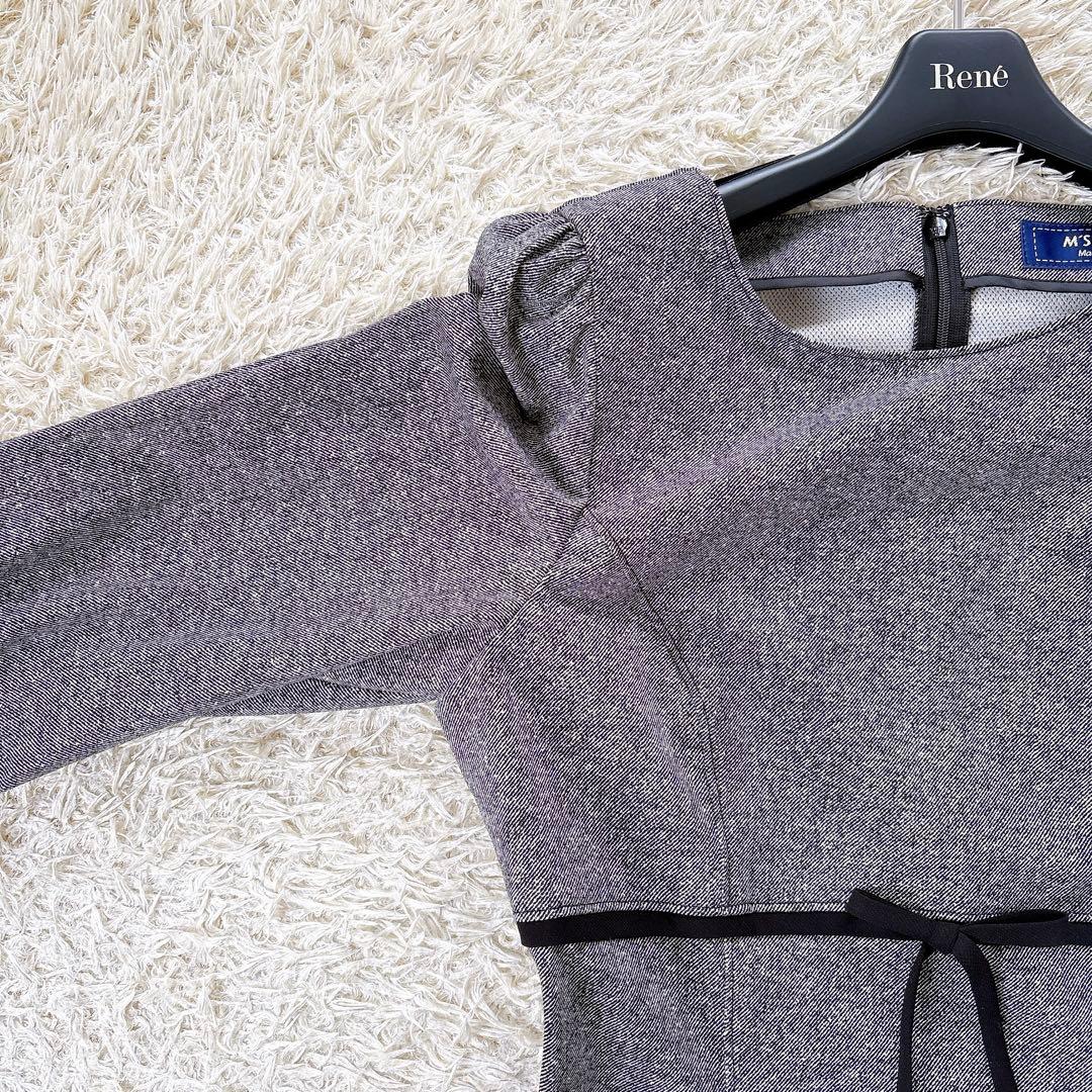 美品✨エムズグレイシー 2021 Comfortable ハイウエストワンピース