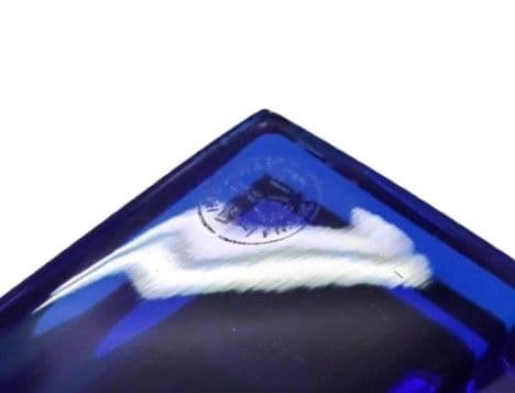 美品 Baccarat バカラ 置時計 電池交換済