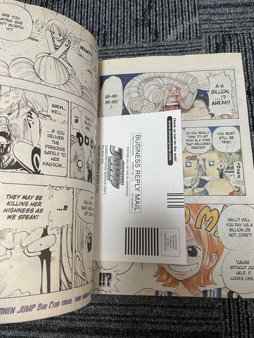 週刊少年ジャンプ　アメリカ版　JUMP 2006年　ワンピース　付録付き　希少