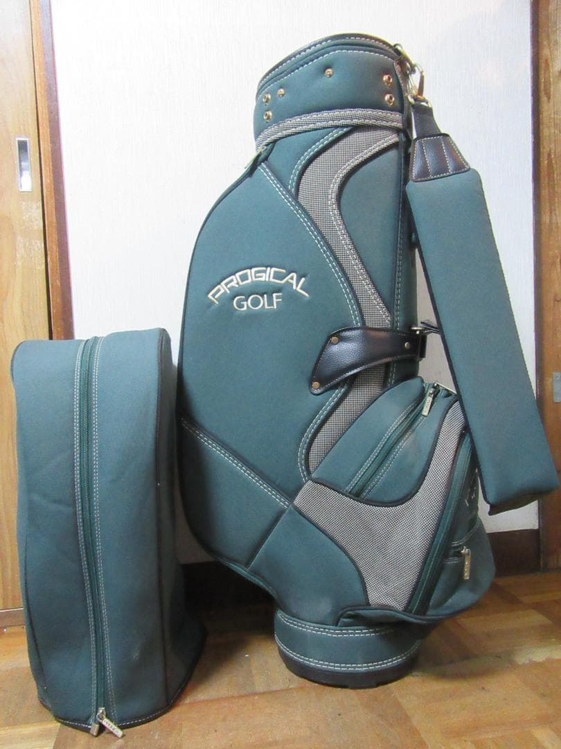 ★PROGICAL GOLF★ゴルフバック★モスグリーン系★