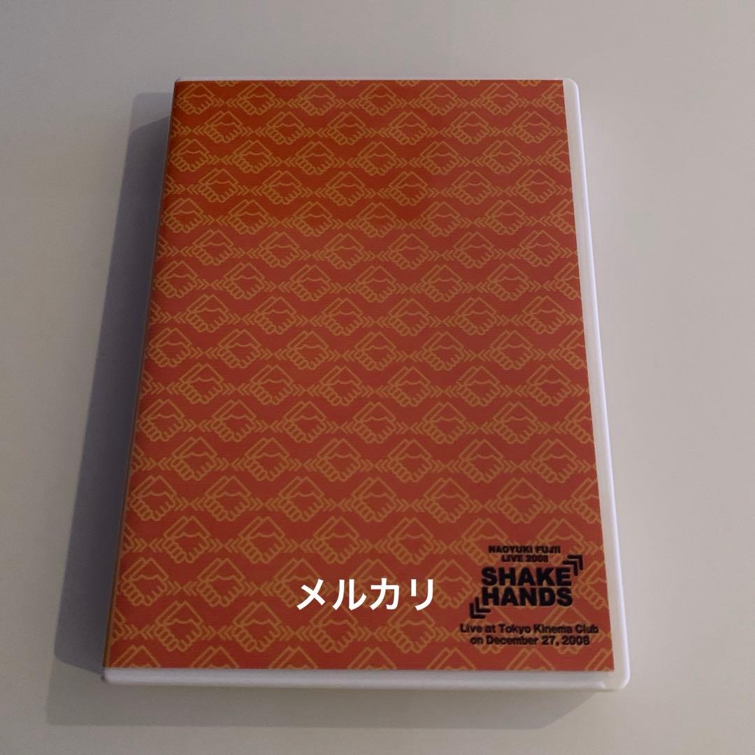 藤井尚之 LIVE 2008 SHAKE HANDS DVD