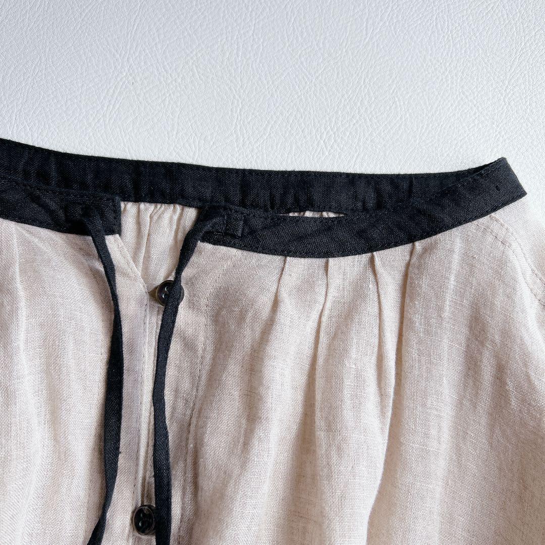 nest Robe ネストローブ ⿻ リネン スモックドレス ワンピース 春