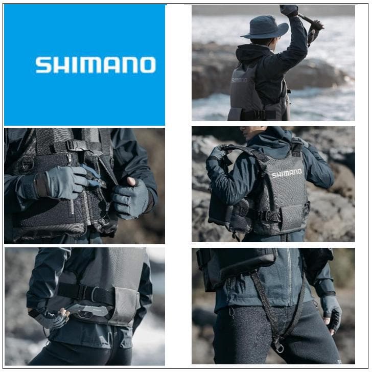 新品タグ付★シマノ(SHIMANO) 釣り ロックショアベスト VF-029U