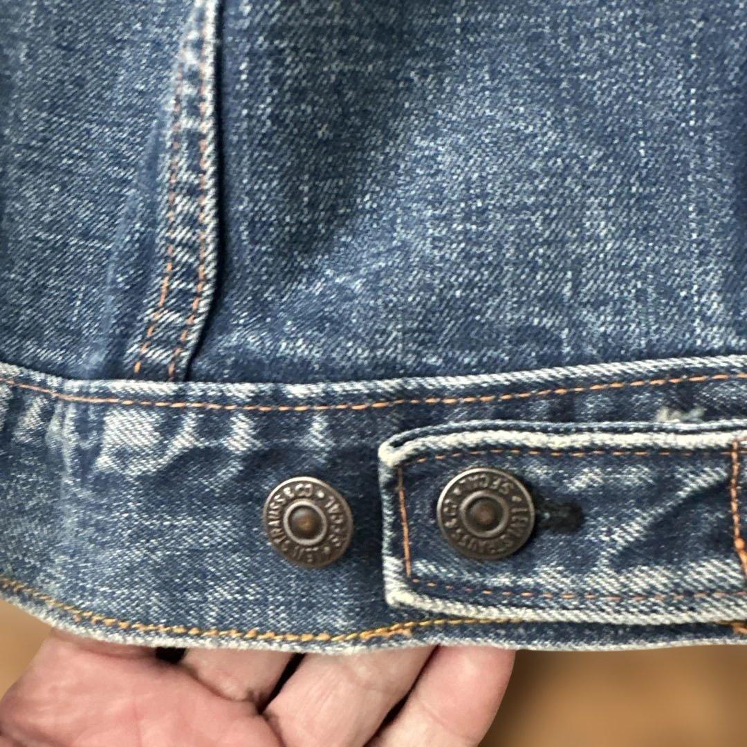 LEVI'S 71205ブルーデニムジャケット3BIGＥ