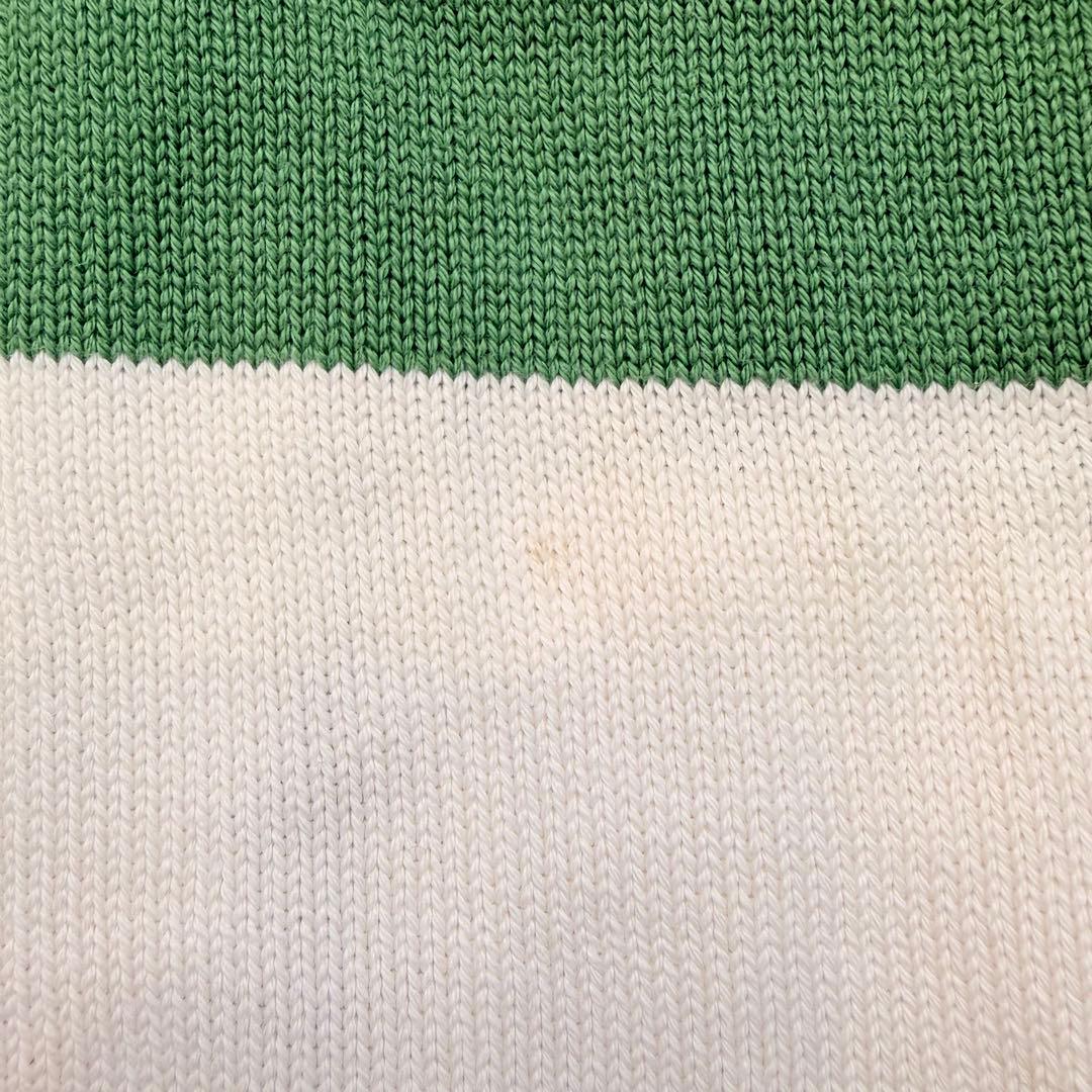 【希少】 パーリーゲイツ ニットベスト コットン100% 日本製 刺繍ロゴ L
