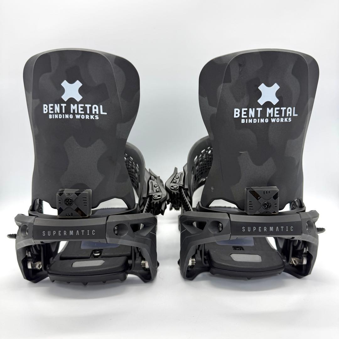 【ほぼ未使用】BENTL ベントメタル スノーボード ビンディング L