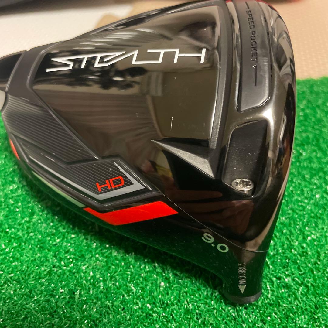 TaylorMade STEALTH HD ドライバー 9.0度ヘッドカバー付き
