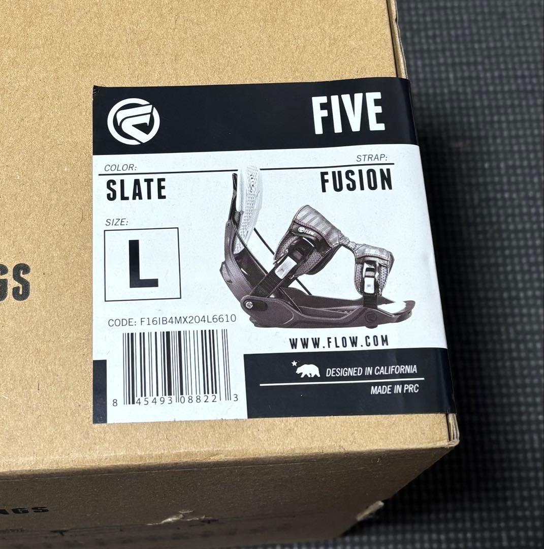 FLOW FIVE ビンディング SLATE Lサイズ