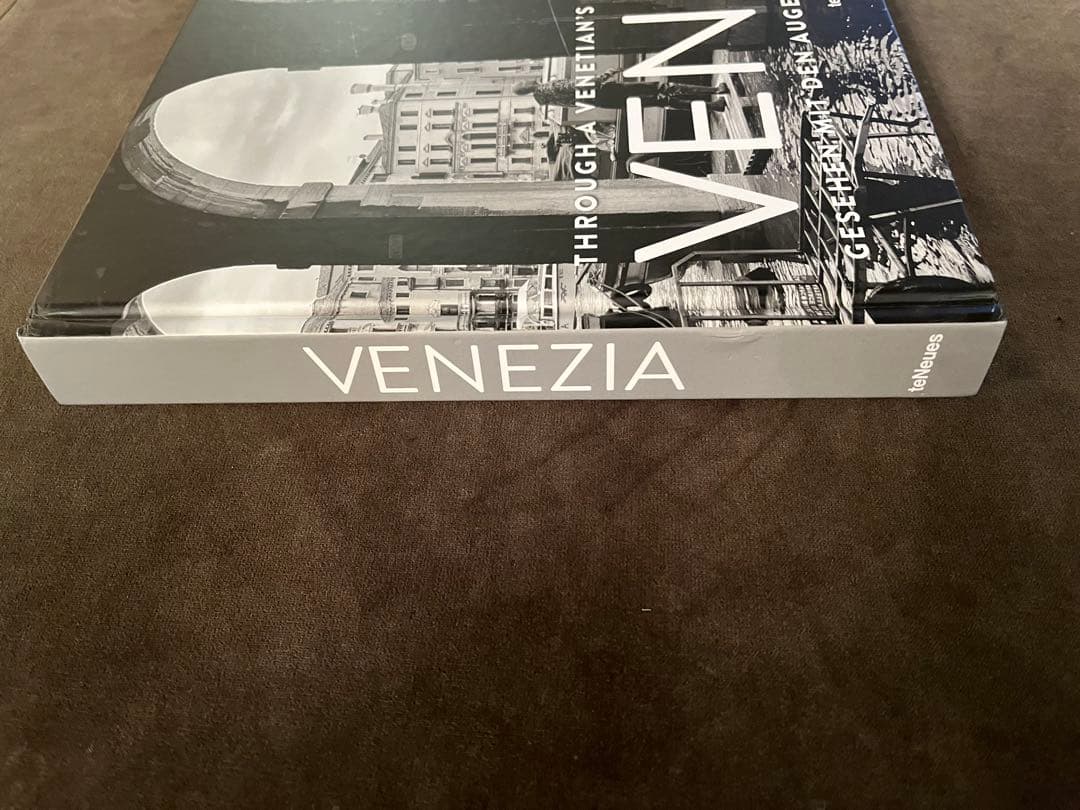 イタリア　ヴェネツィア写真集　Venezia モノクロ　アート