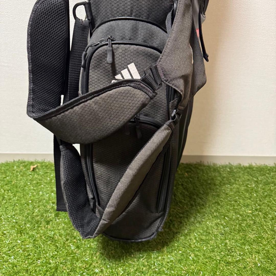 adidas アディダス スタンド式 キャディバッグ ゴルフバッグ