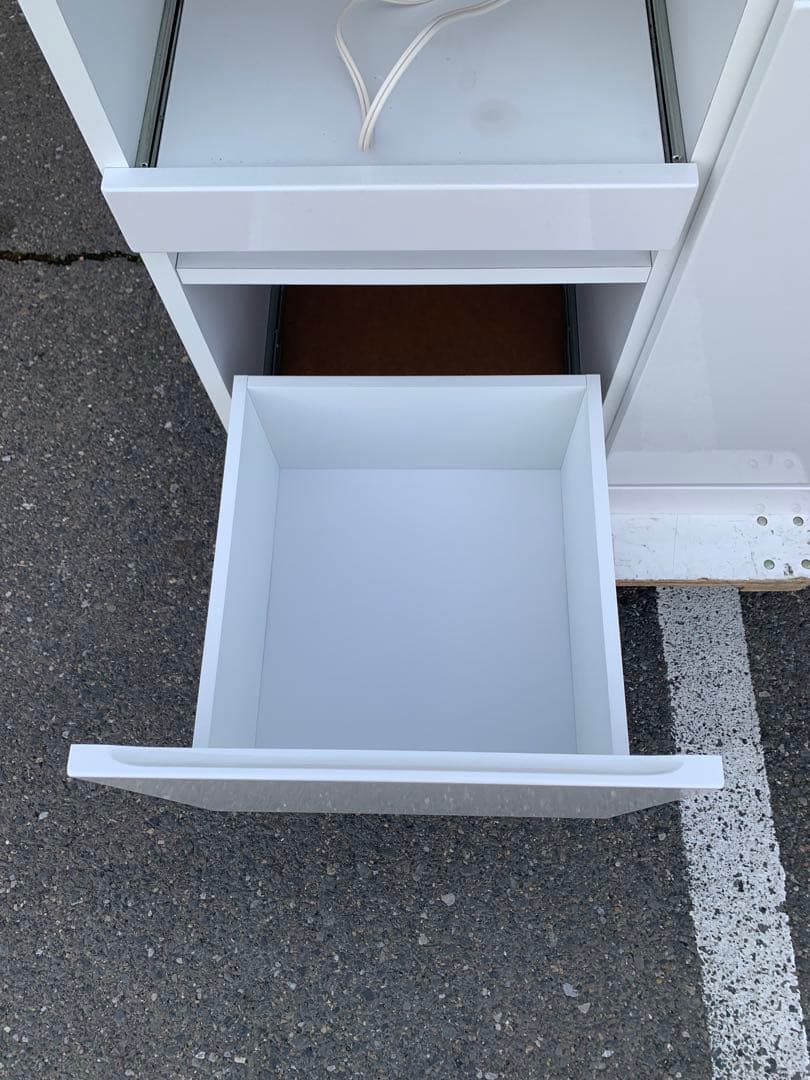 マルコ木工 食器棚 キッチンボード ホワイト