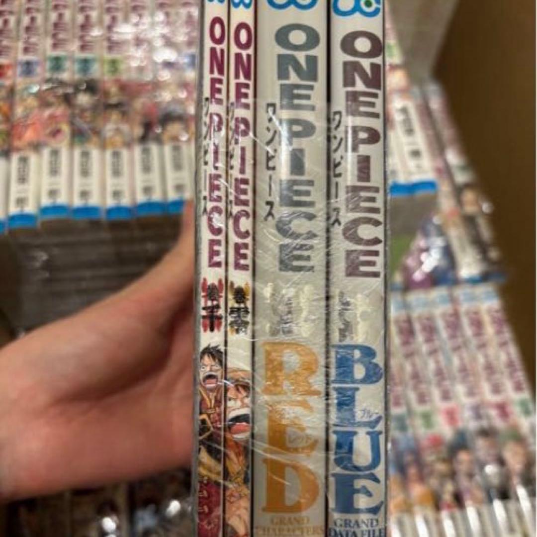 ワンピース全巻セット 106巻+零巻.千巻.BLUE.RED