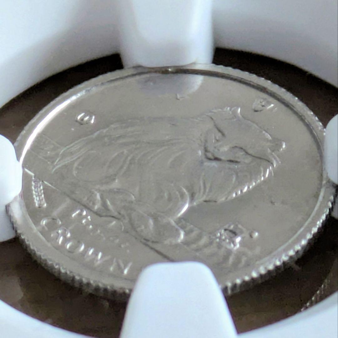 プラチナ★1995 マン島 1/25C TURKISH NGC MS64 マン島
