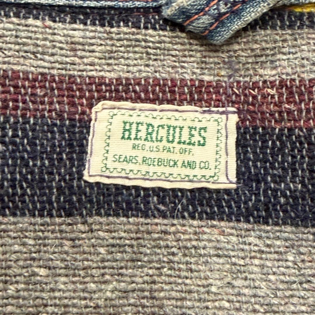 60s HERCULES ヘラクレス セカンド タイプ ブランケット ジージャン