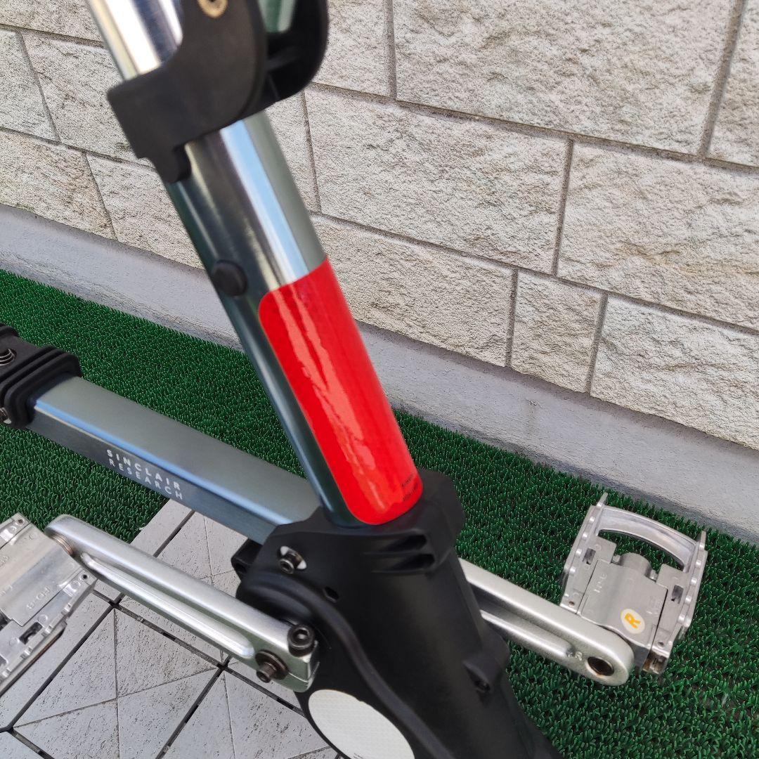極美品 10m走行 正規 付属品完備 A-bike 折りたたみ自転車 DZB01