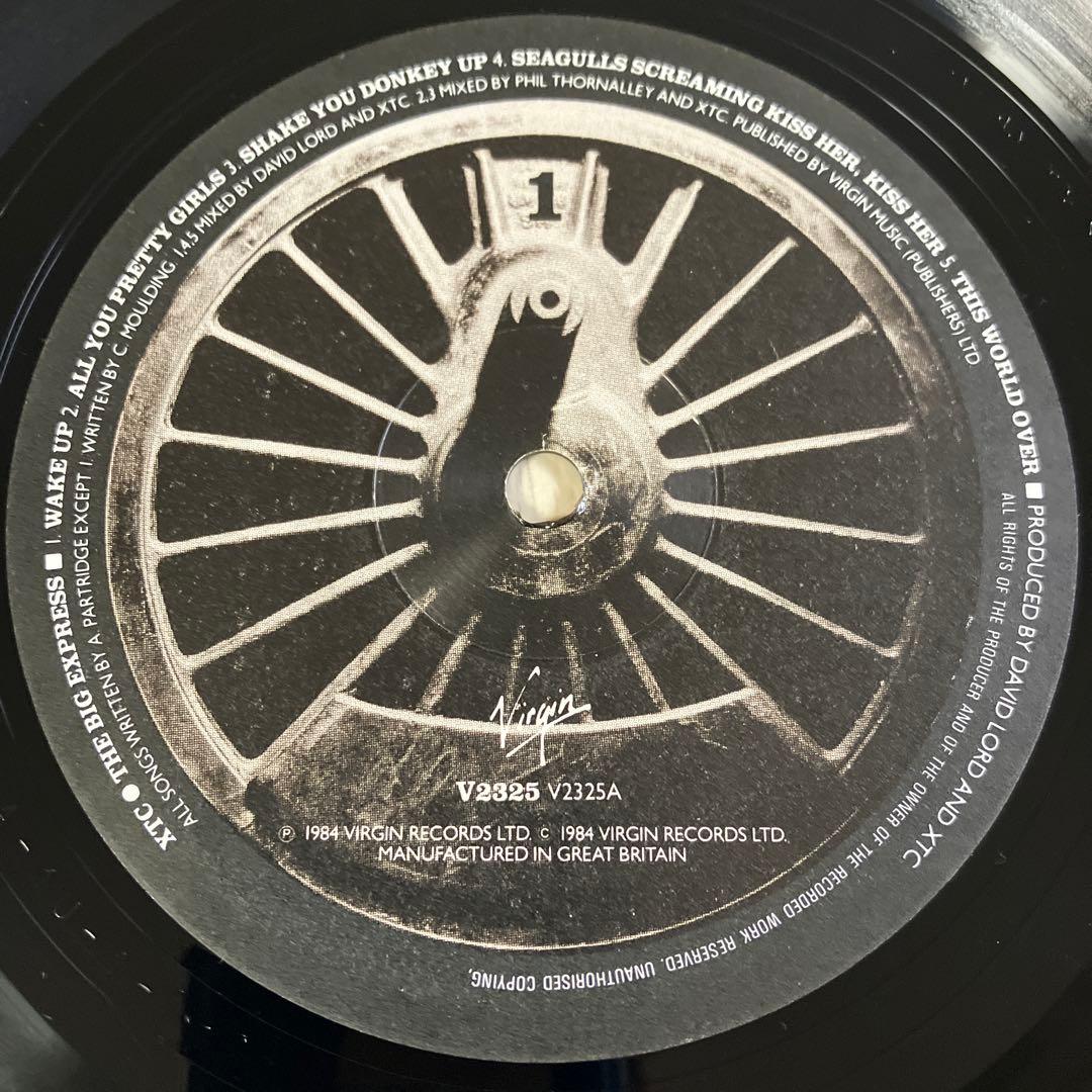 美盤‼︎UKオリ盤‼︎ XTC 「The Big Express」