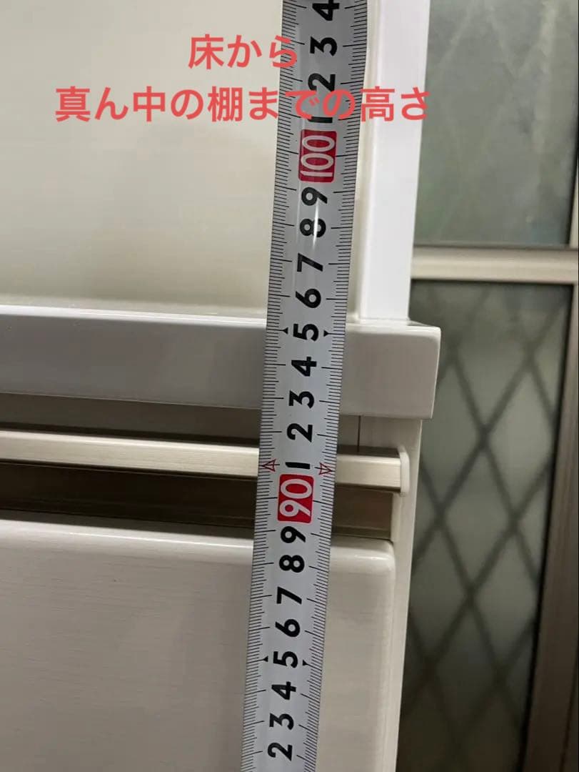 【美品】食器棚　キッチンボード　パントリー収納　ホワイト　カップボード　マナベ