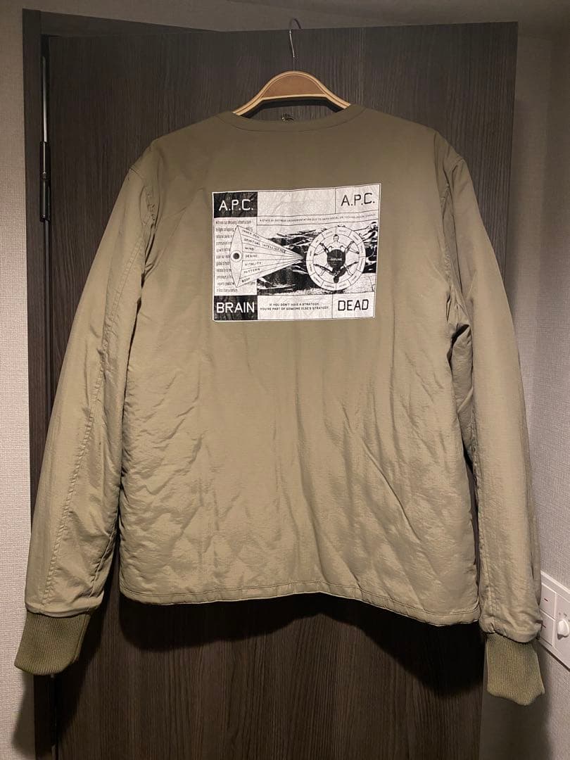 A.P.C. X Brain Dead コラボデニムジャケット