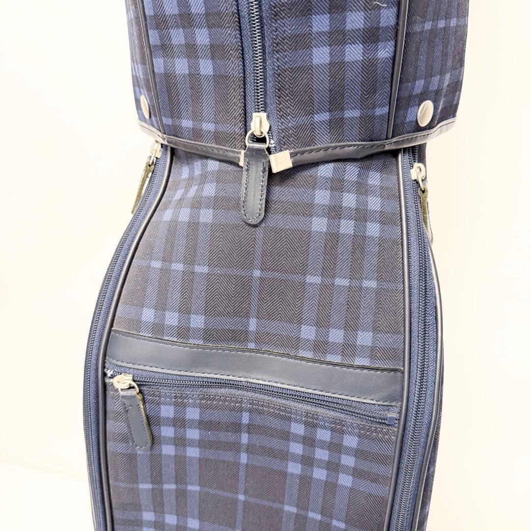 BURBERRY キャディバッグ　牛皮　バーバリー　ノヴァチェック　三陽商会