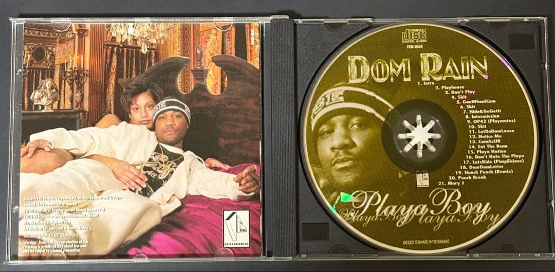 洋楽 Dom Rain / Playa Boy g-rap