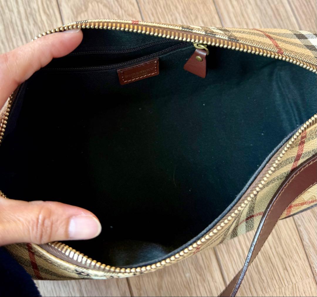 美品　Burberry vintage カバンとお財布のセット