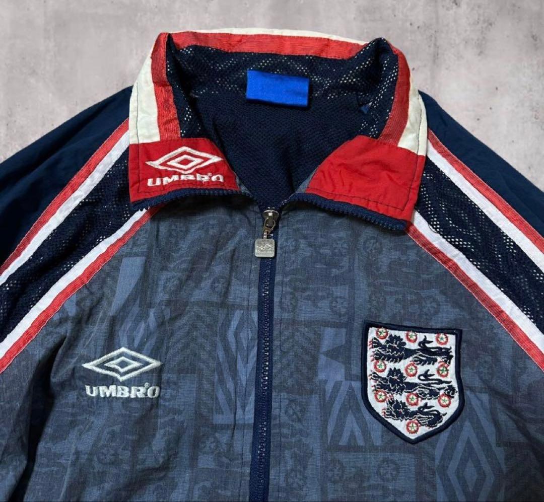 UMBRO イングランド代表 ナイロンジャケット 90s ヴィンテージ