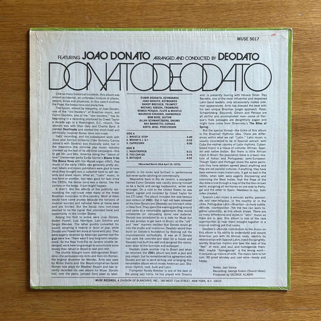 Donato Deodato featuring João Donato