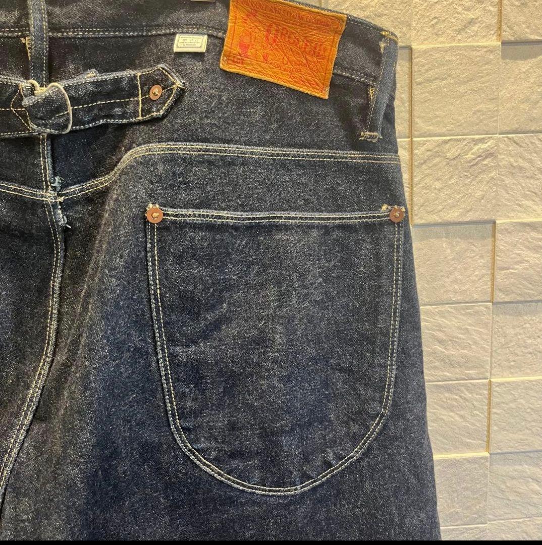 Orgueil Tailor Jeans OR-1001 W36 big 濃紺