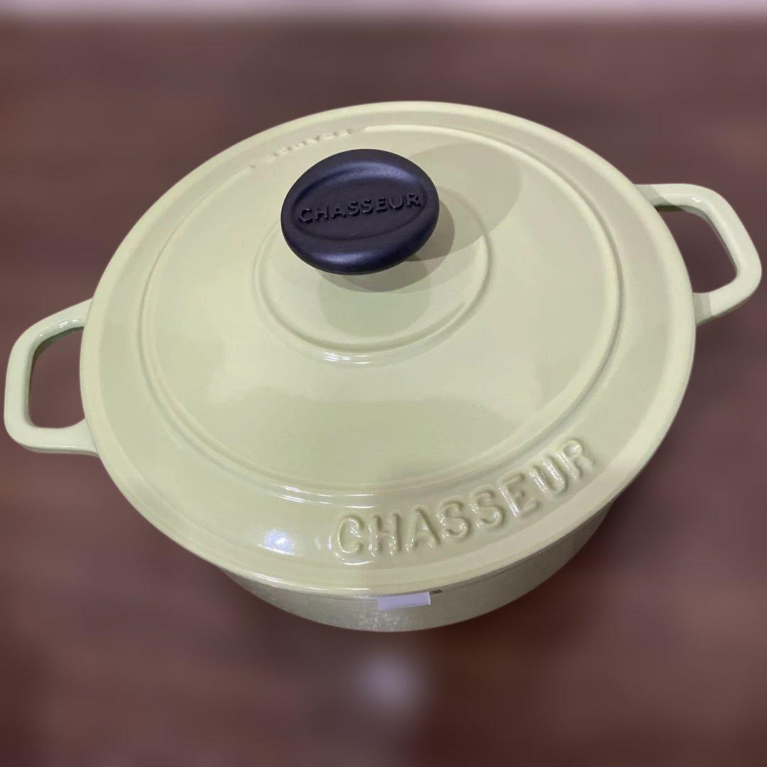 【新品・未使用】シャスール ラウンドキャセロール 20cm
