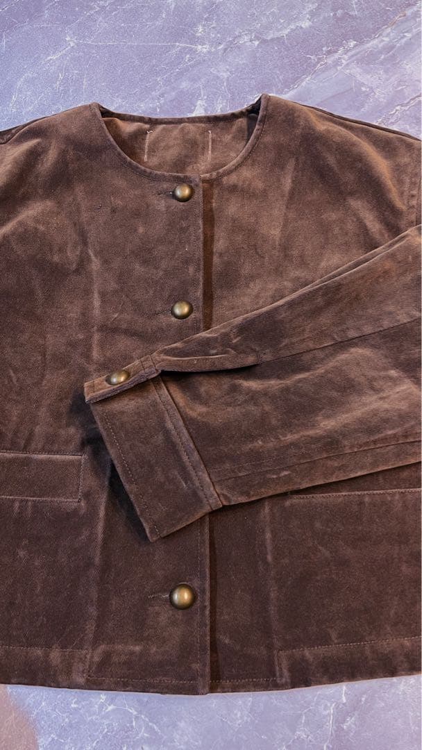 新品THE TOE Rosenthaler Jacket ブラウン