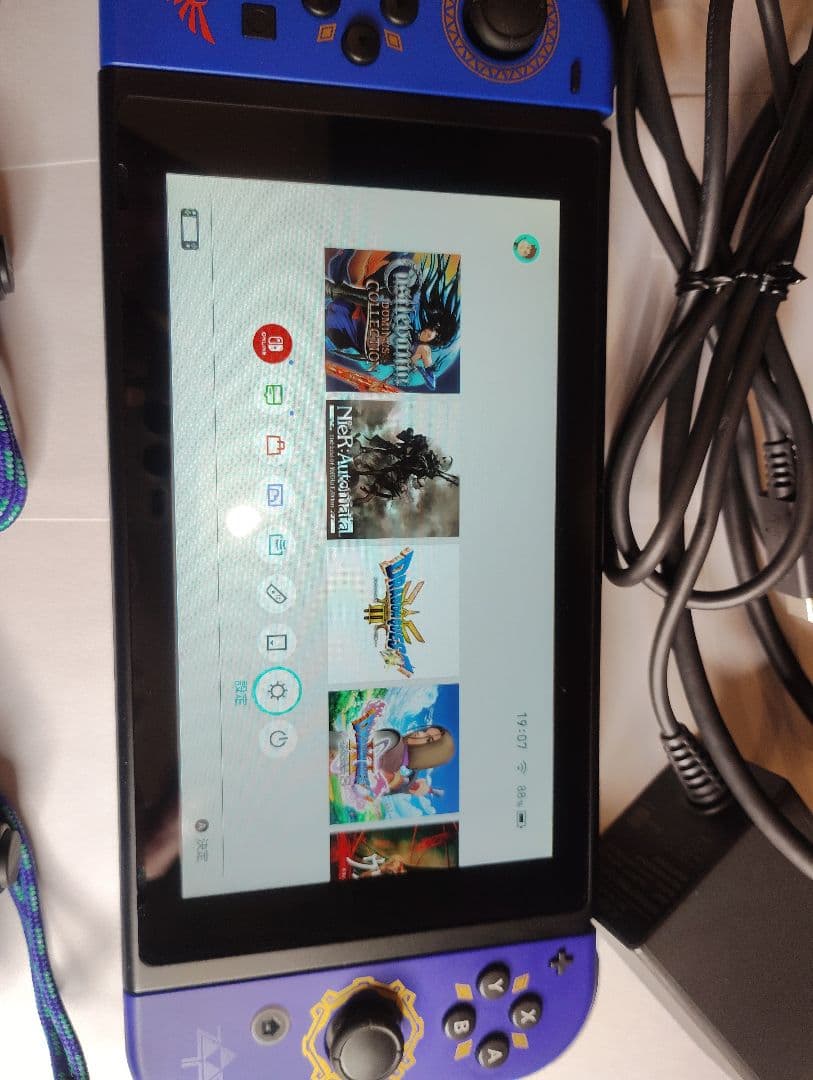 （中古）Nintendo Switch 本体※箱なし