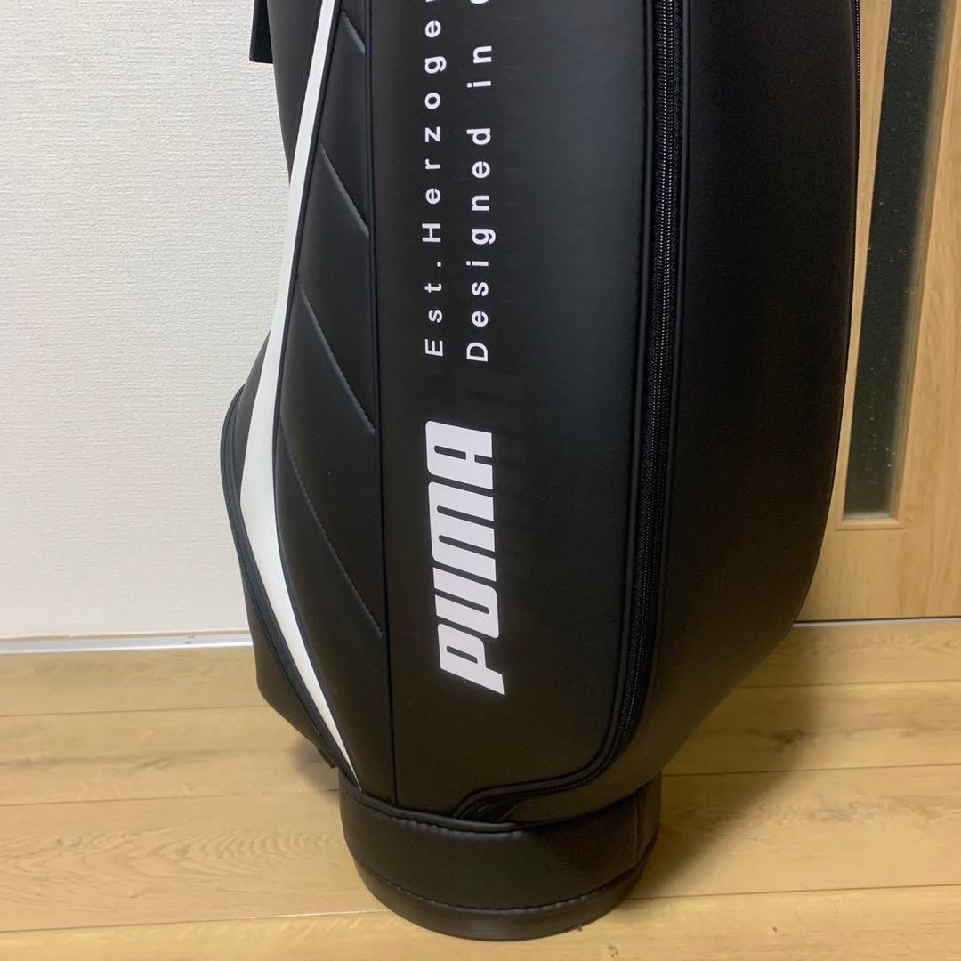美品 プーマ PUMA ベーシック23CB キャディバッグ ブラック