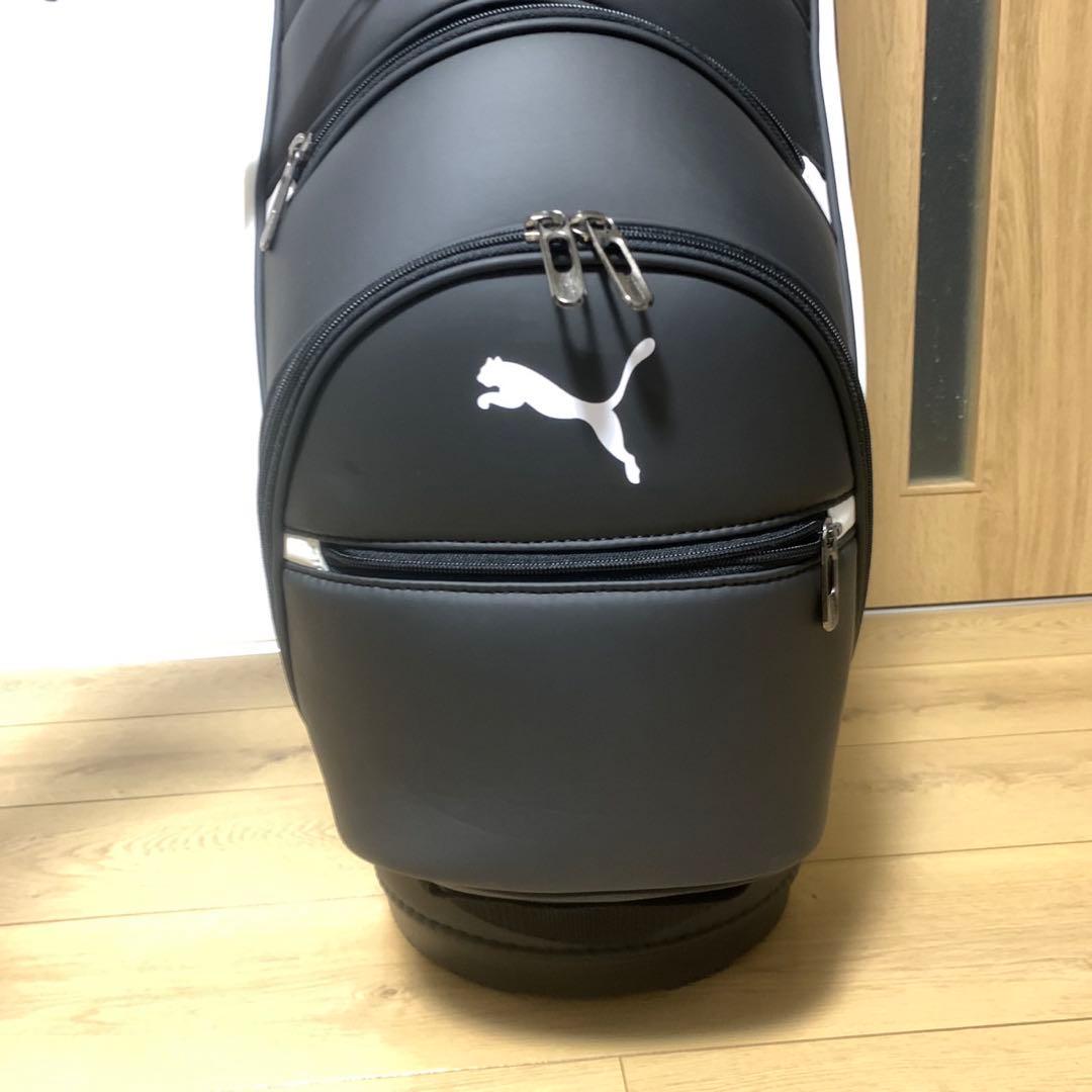 美品 プーマ PUMA ベーシック23CB キャディバッグ ブラック