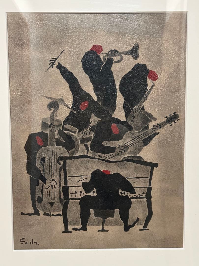 堀江洋一郎 作品 JAZZ音楽演奏 絵画