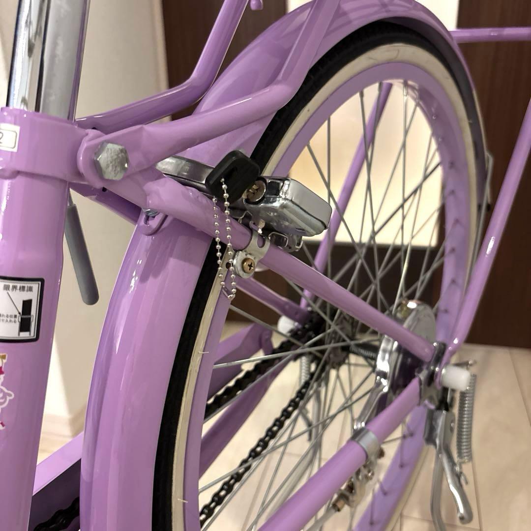 アサヒサイクル　バスケットかご付き自転車　プリンピング　22