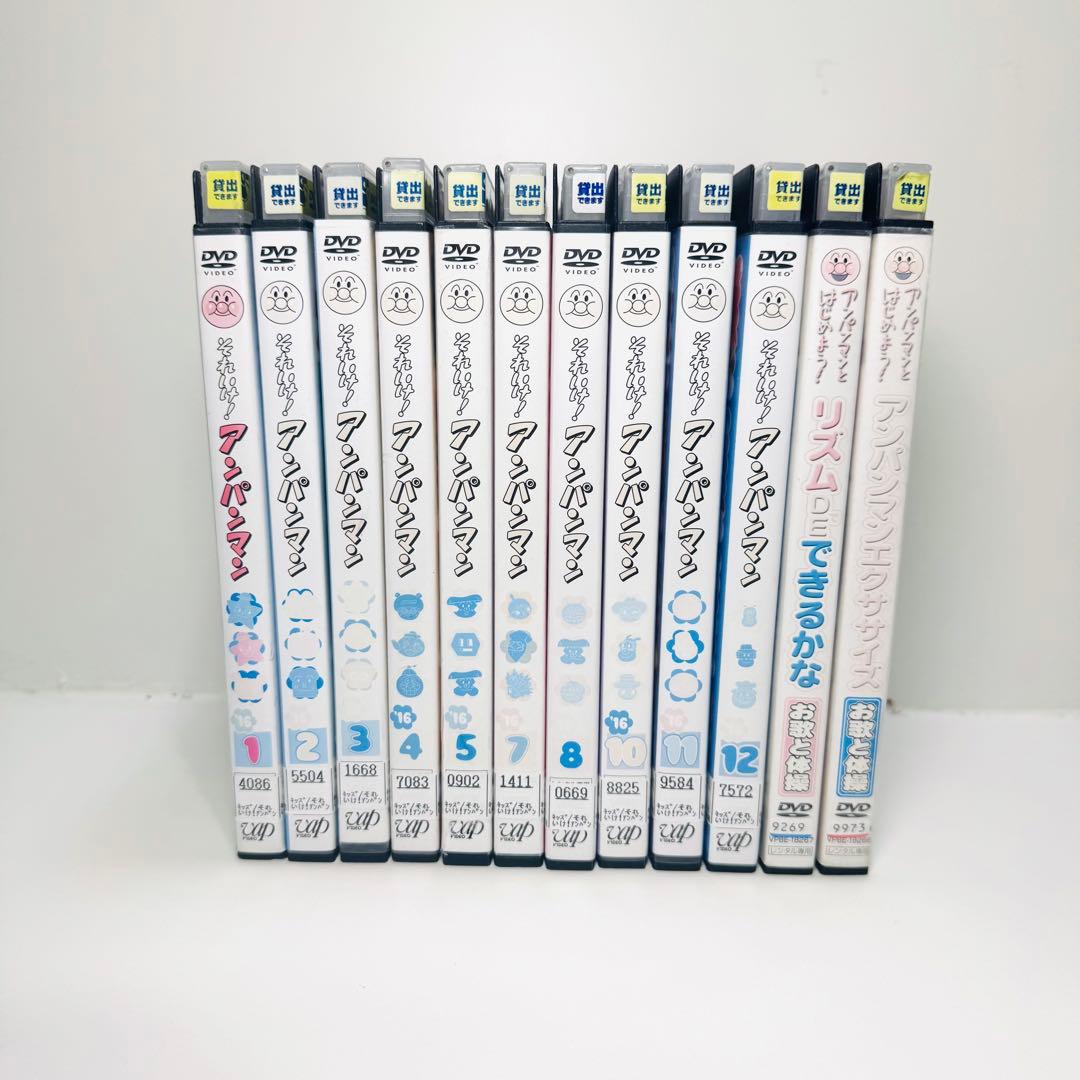 それいけ!アンパンマン '16　あんぱんぱんとはじめよう！　12枚セット　DVD