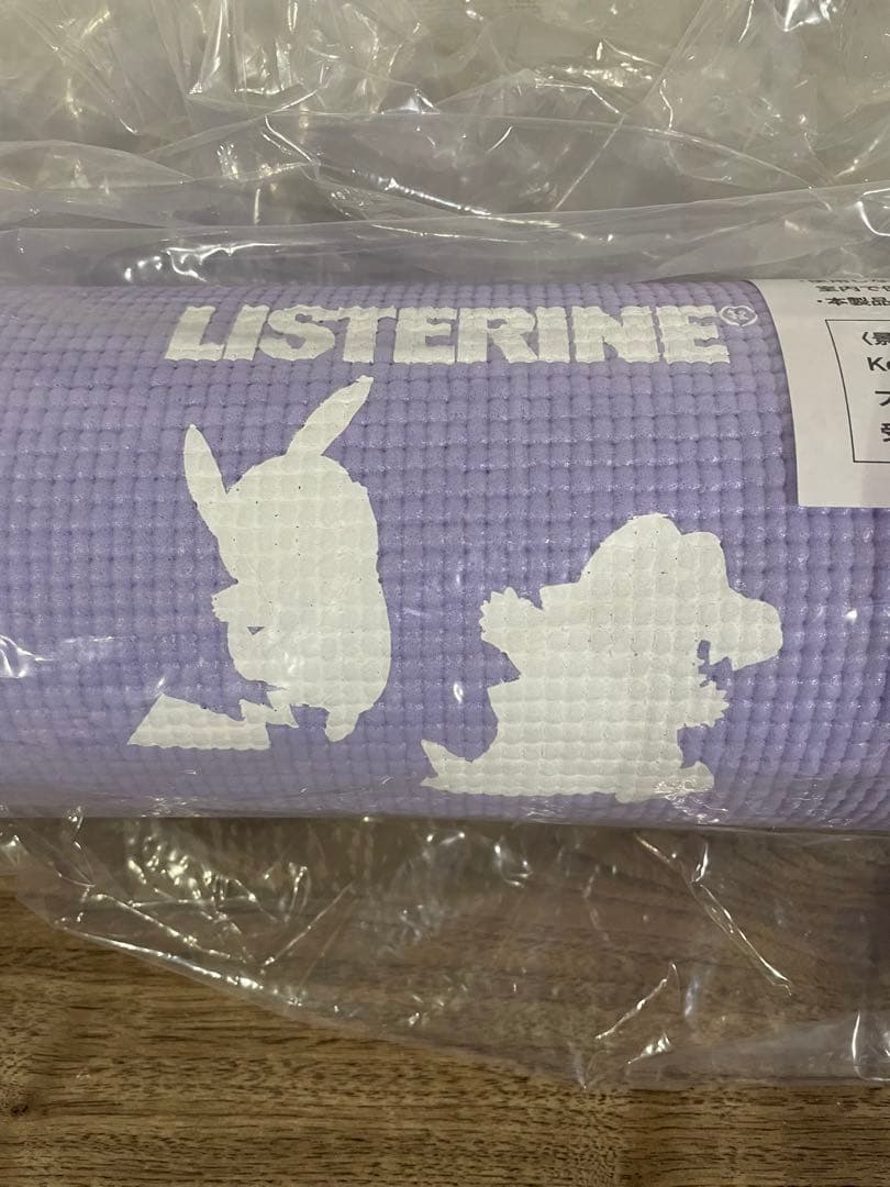【非売品未使用】リステリン　ポケモン　ヨガマット