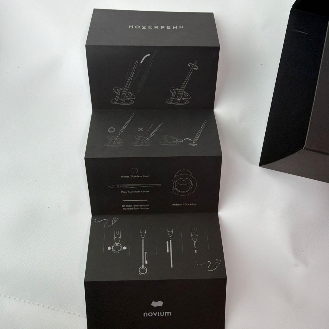 【美品】　定価16000円　novium HOVERPEN2.0 高級文具　青