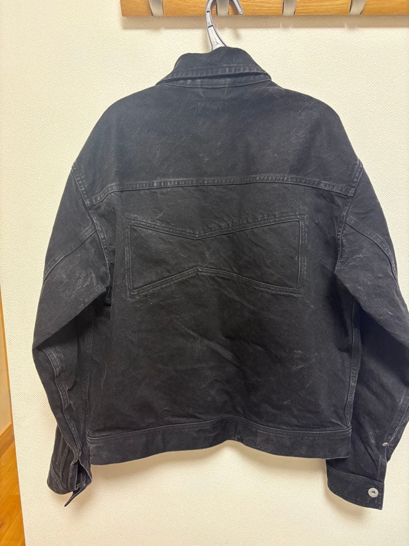 ジャケット・アウター Wasted Youth BLACK DENIM JACKET