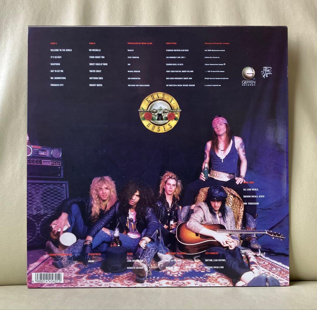 洋楽 Guns N' Roses - Appetite For Destruction