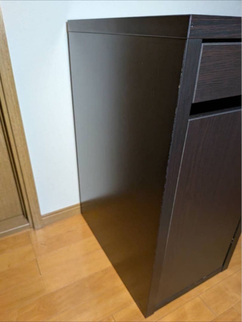 《送料込》IKEA ミッケ ブラック 作業机 学習机 デスク テーブル引出し