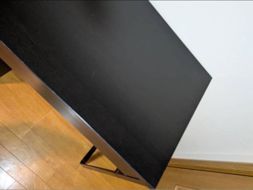 《送料込》IKEA ミッケ ブラック 作業机 学習机 デスク テーブル引出し