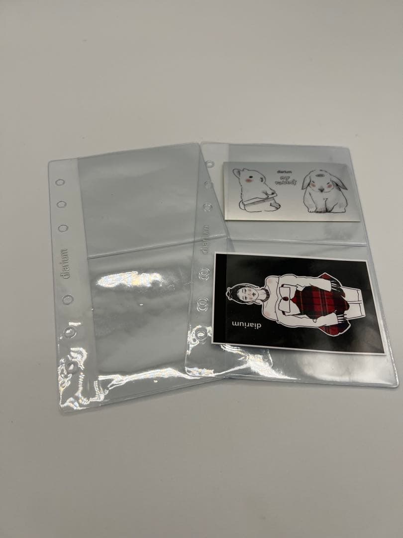 【韓国限定】diarium　A6　バインダー　シーズン2　白黒　セット