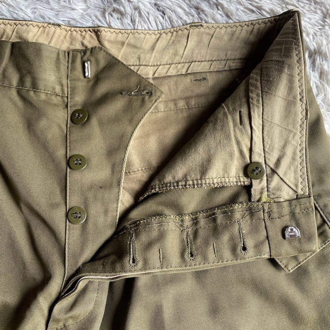 美品✨レア✨古着 スペイン軍 パラシュートパンツ ダブルニー ミリタリーパンツ